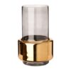 Vase Lobby Smoke Gold M